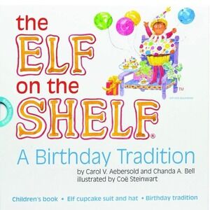 Elf on the Shelf: A Birthday Tradition Book & Outfit Set Cupcake Hat 2013